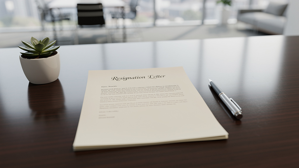 Lettre de demission association : conseils pour bien partir